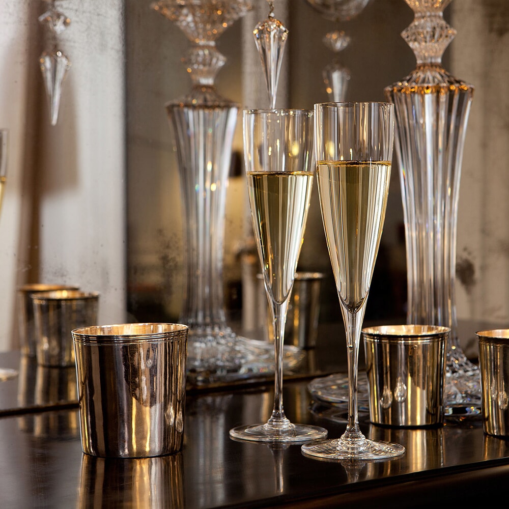 Baccarat Dom Pérignon Flutes, Boxed Set of 2